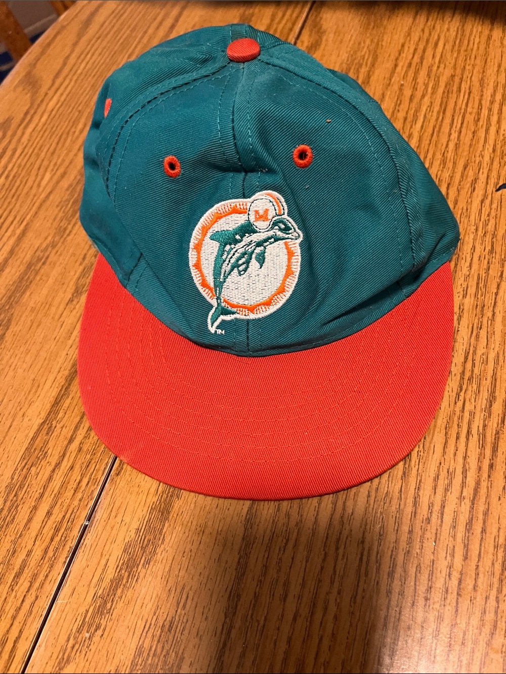 NFL Miami Dolphins Teal and Orange Snapback Hat